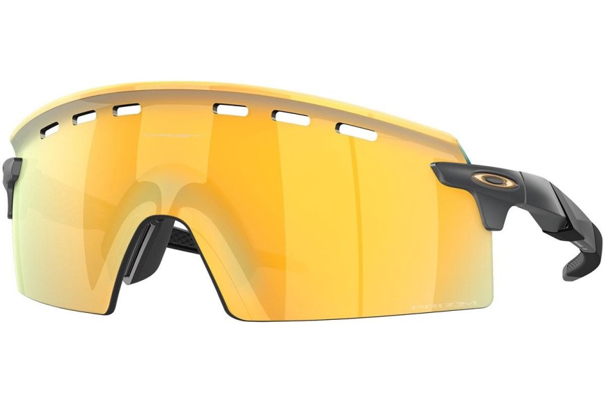 Okulary przeciwsłoneczne Oakley Encoder Strike Vented OO9235-06 Pojedyncze | Shield Czarne