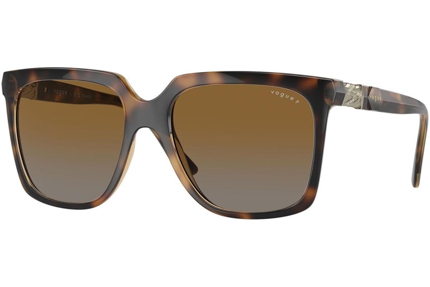 Okulary przeciwsłoneczne Vogue Eyewear VO5476SB W656T5 Polarized Kwadratowe Havana