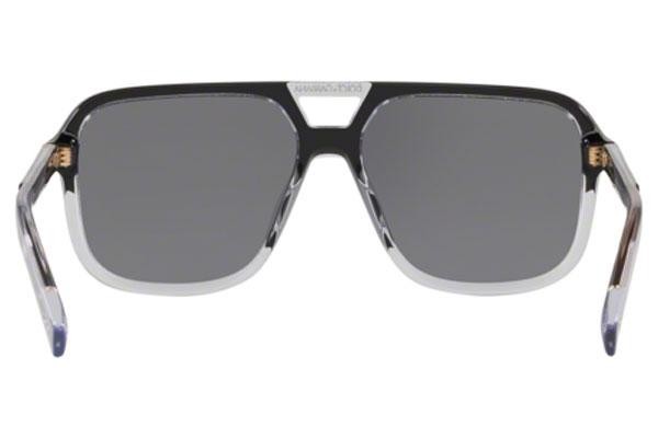 Okulary przeciwsłoneczne Dolce & Gabbana DG4354 501/81 Polarized Pilotki (Aviator) Czarne