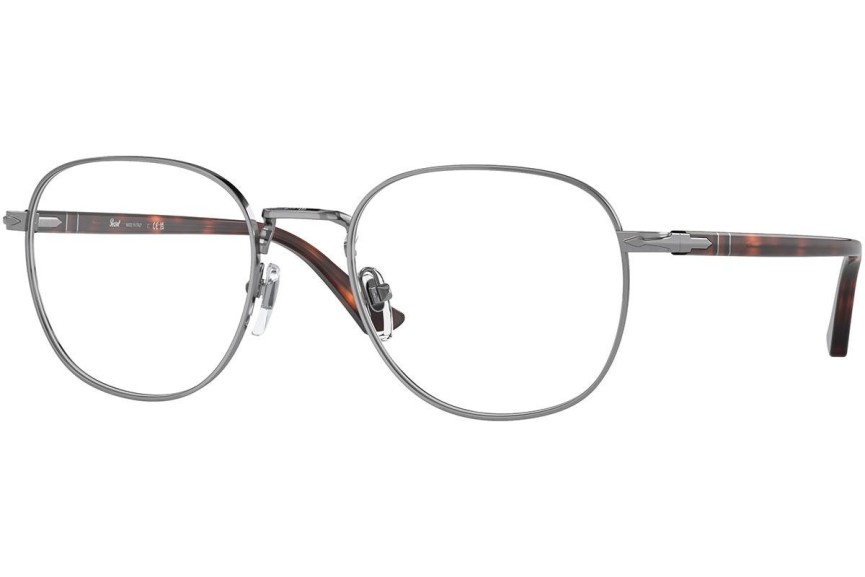 Okulary korekcyjne Persol PO1007V 513 Okrągłe Srebrne