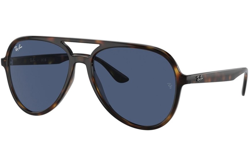 Okulary przeciwsłoneczne Ray-Ban RB4376 710/80 Pilotki (Aviator) Havana