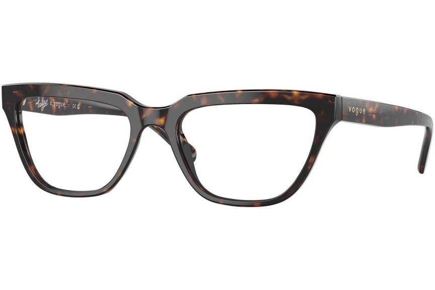 Okulary korekcyjne Vogue Eyewear VO5443 W656 Kocie oczy Havana