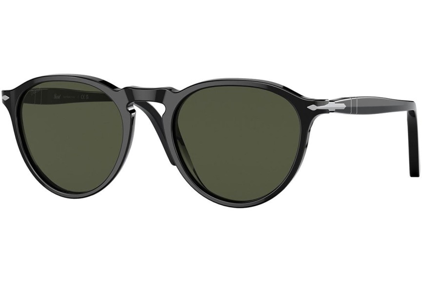 Okulary przeciwsłoneczne Persol PO3286S 95/31 Okrągłe Czarne