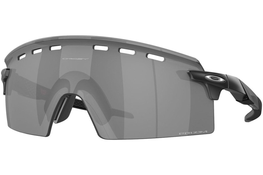 Okulary przeciwsłoneczne Oakley Encoder Strike Vented OO9235-01 Pojedyncze | Shield Czarne