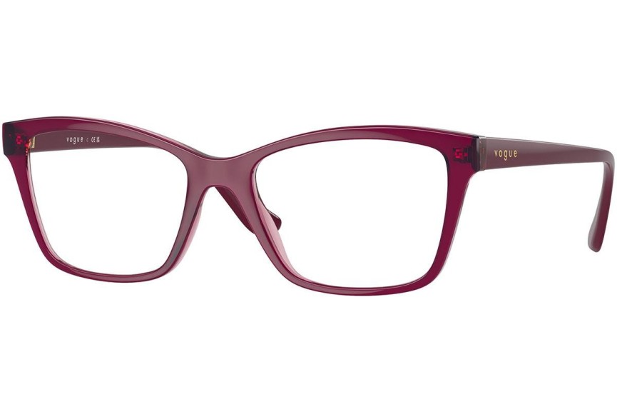 Okulary korekcyjne Vogue Eyewear VO5420 2909 Kocie oczy Czerwone