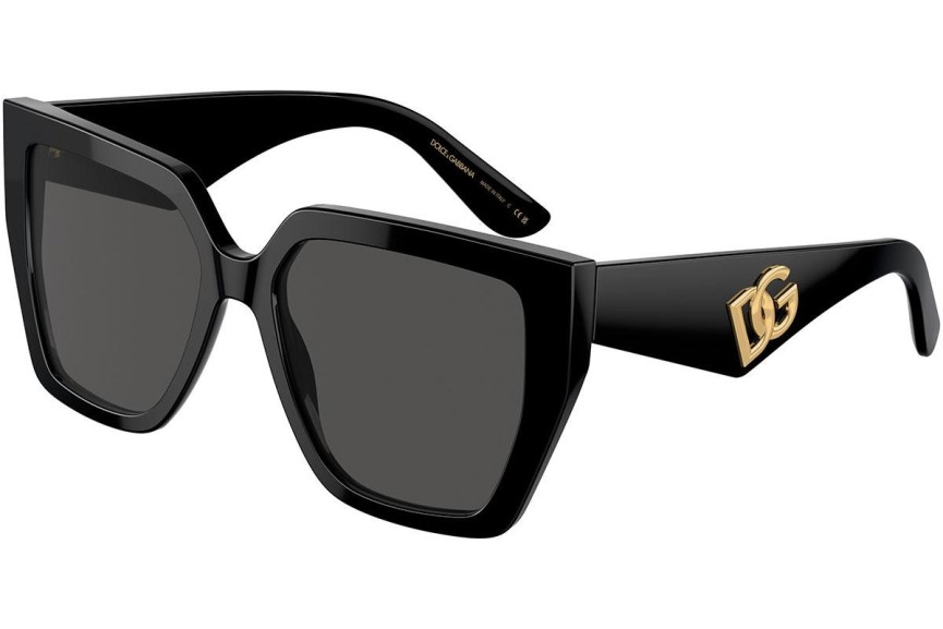 Okulary przeciwsłoneczne Dolce & Gabbana DG4438 501/87 Kwadratowe Czarne