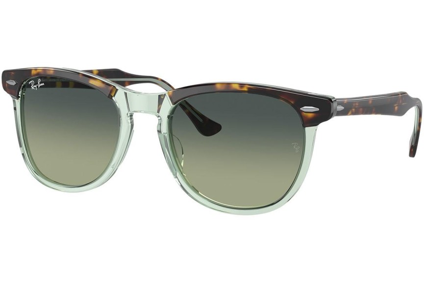 Okulary przeciwsłoneczne Ray-Ban Eagleeye RB2398 1376BH Okrągłe Zielone