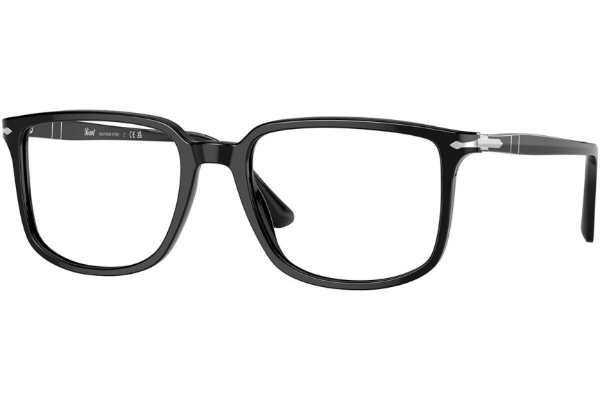 Okulary korekcyjne Persol PO3275V 95 Kwadratowe Czarne