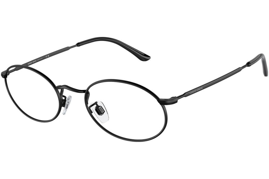 Okulary korekcyjne Giorgio Armani AR131VM 3001 Owalne Czarne