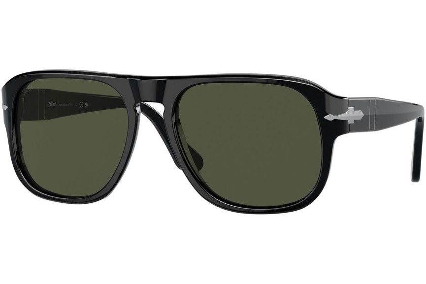 Okulary przeciwsłoneczne Persol Jean PO3310S 95/31 Kwadratowe Czarne