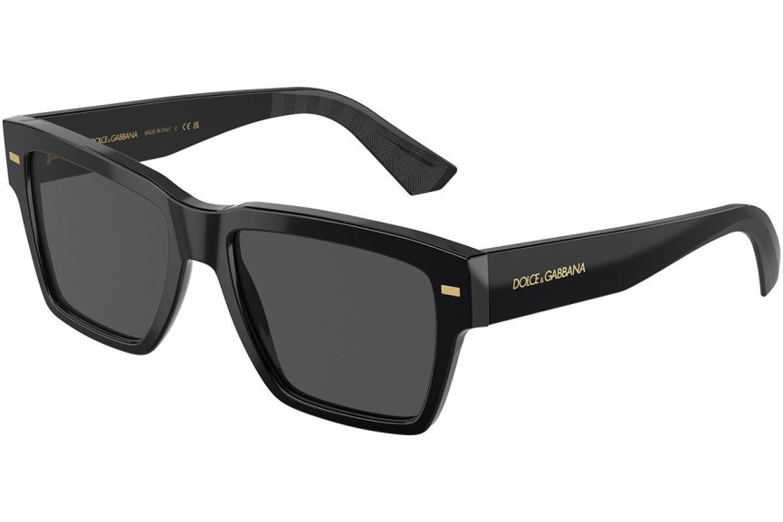 Okulary przeciwsłoneczne Dolce & Gabbana DG4431 501/87 Kwadratowe Czarne