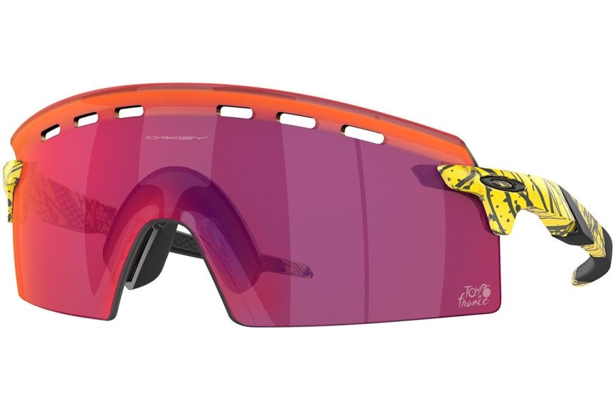 Okulary przeciwsłoneczne Oakley Encoder Strike Vented OO9235-07 Pojedyncze | Shield Wielokolorowe