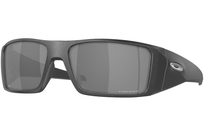 Okulary przeciwsłoneczne Oakley Heliostat OO9231-03 Prostokątne Czarne