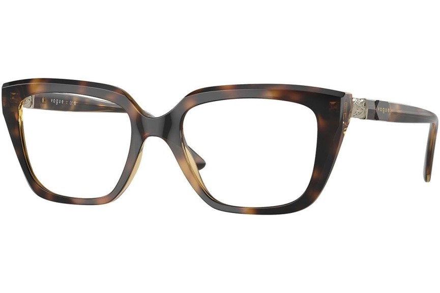 Okulary korekcyjne Vogue Eyewear VO5477B W656 Prostokątne Havana