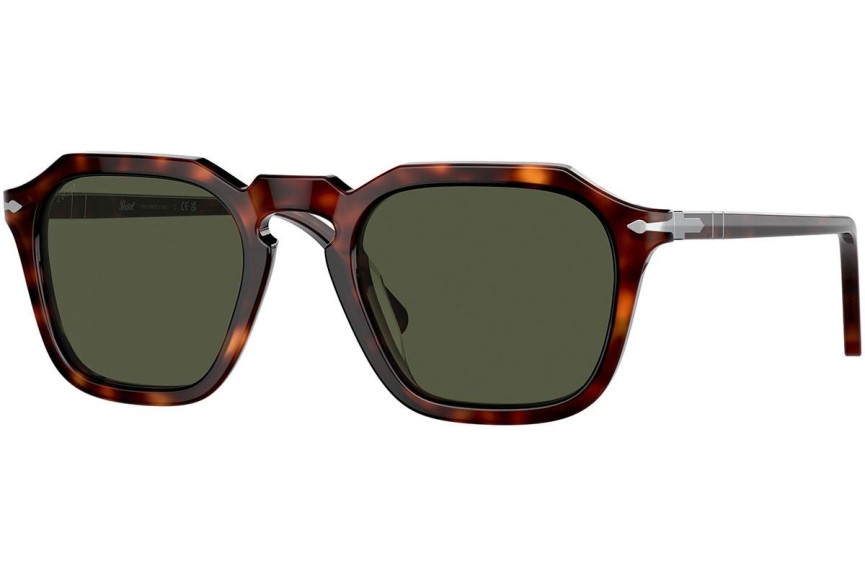 Okulary przeciwsłoneczne Persol PO3292S 24/31 Kwadratowe Havana