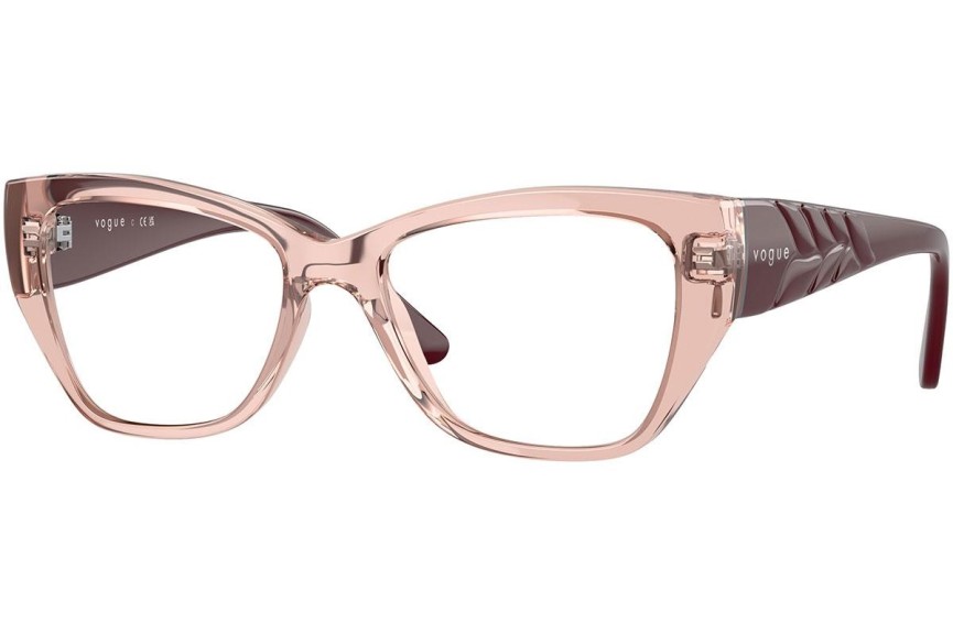 Okulary korekcyjne Vogue Eyewear VO5483 2864 Kocie oczy Różowe