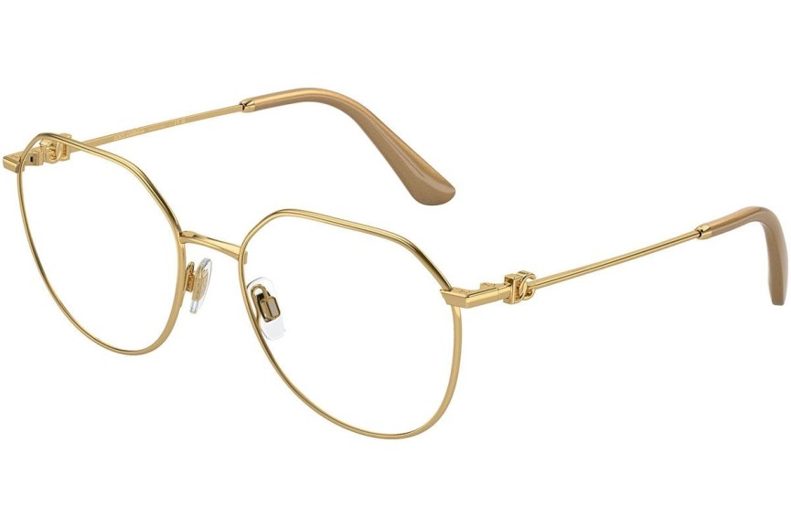 Okulary korekcyjne Dolce & Gabbana DG1348 02 Nieregularny Złote