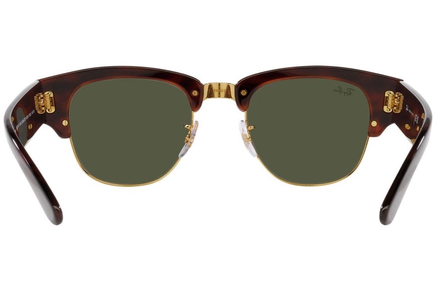 Okulary przeciwsłoneczne Ray-Ban Mega Clubmaster RB0316S 990/31 Browline Havana