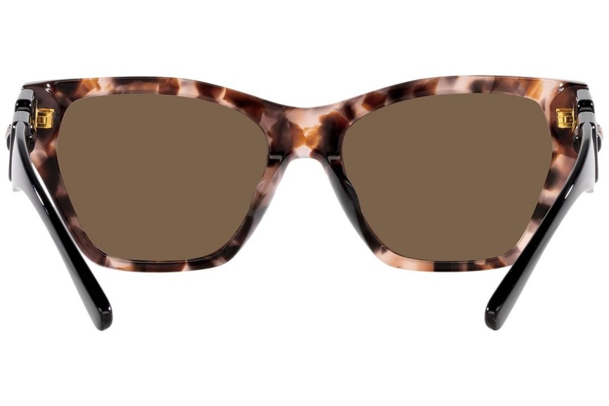 Okulary przeciwsłoneczne Emporio Armani EA4203U 541073 Kocie oczy Havana