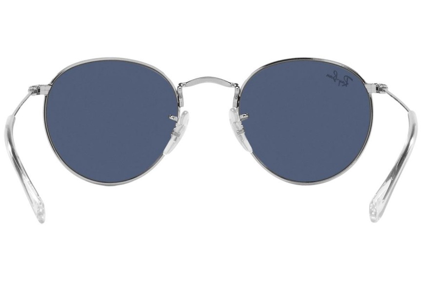 Okulary przeciwsłoneczne Ray-Ban Junior Round Junior RJ9547S 212/80 Okrągłe Srebrne