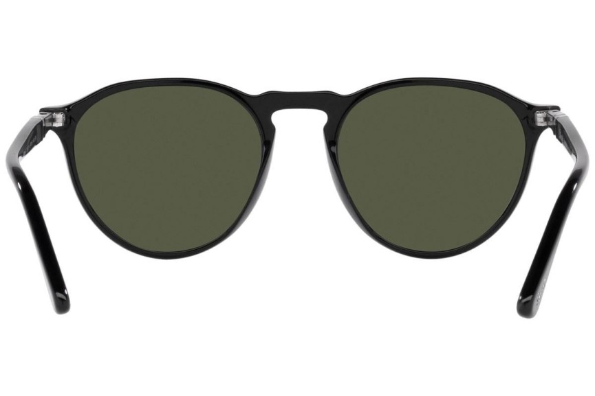 Okulary przeciwsłoneczne Persol PO3286S 95/31 Okrągłe Czarne