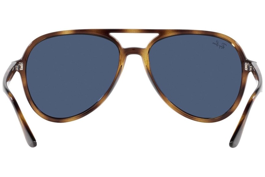 Okulary przeciwsłoneczne Ray-Ban RB4376 710/80 Pilotki (Aviator) Havana