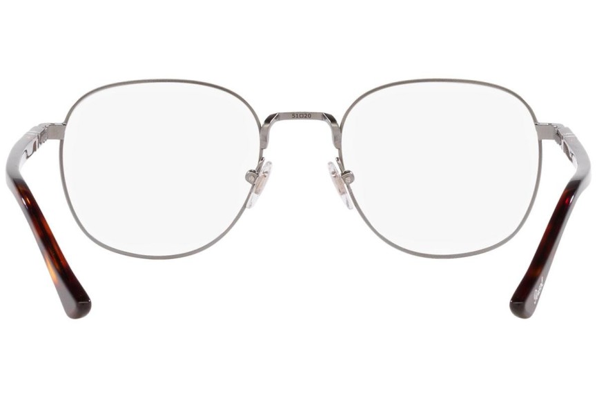 Okulary korekcyjne Persol PO1007V 513 Okrągłe Srebrne