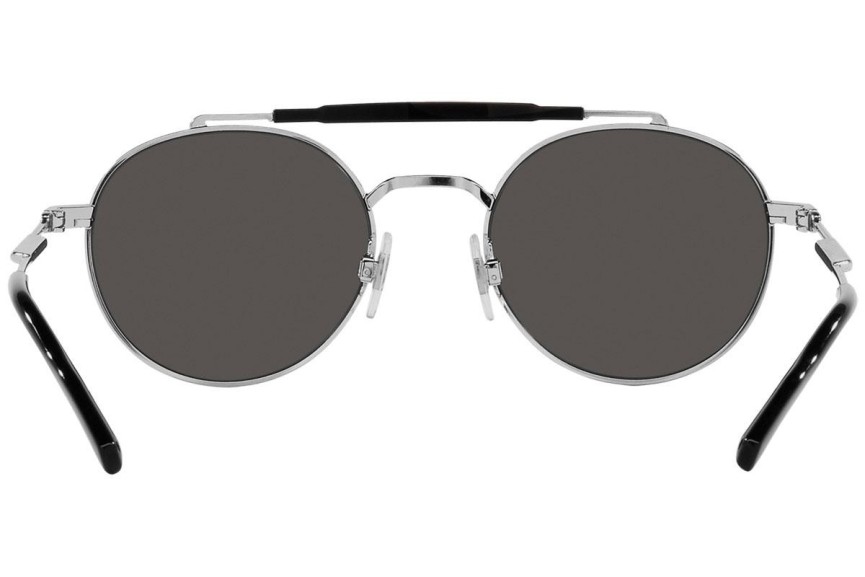 Okulary przeciwsłoneczne Dolce & Gabbana DG2295 05/87 Okrągłe Srebrne