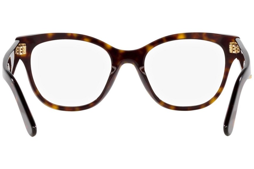 Okulary korekcyjne Dolce & Gabbana DG3371 502 Okrągłe Havana