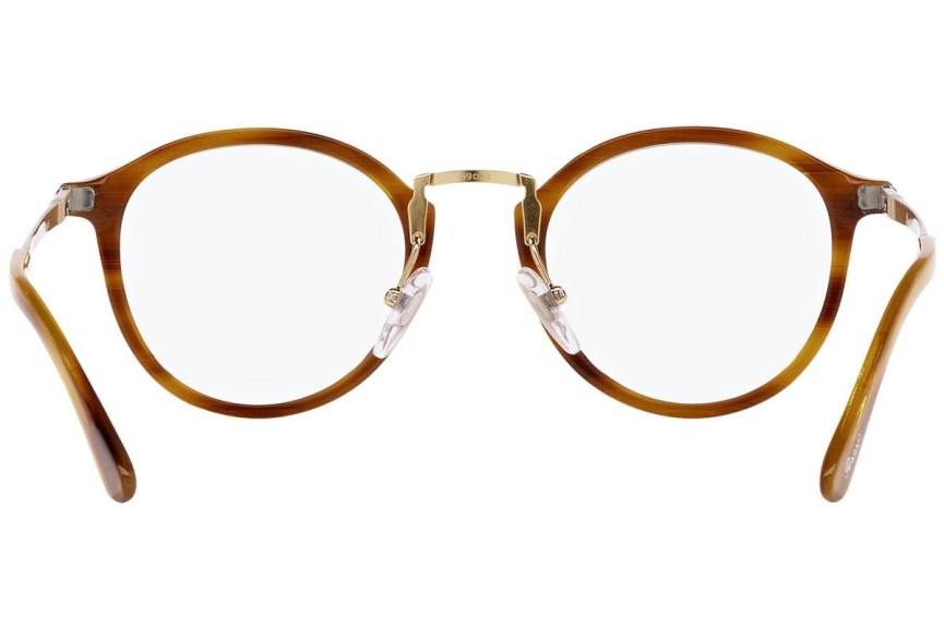 Okulary korekcyjne Persol Vico PO3309V 960 Okrągłe Brązowe