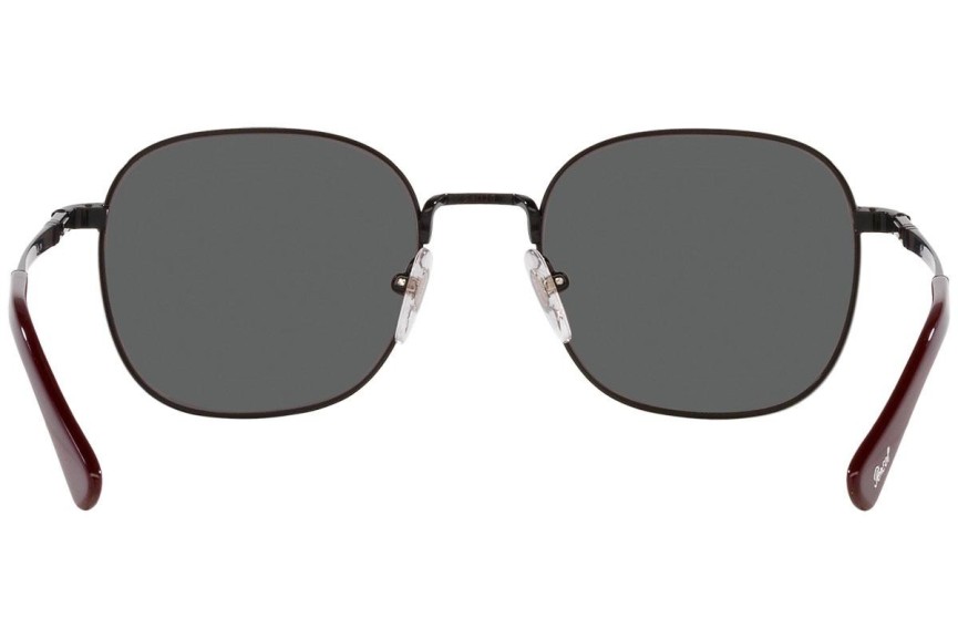 Okulary przeciwsłoneczne Persol PO1009S 1078B1 Prostokątne Czarne