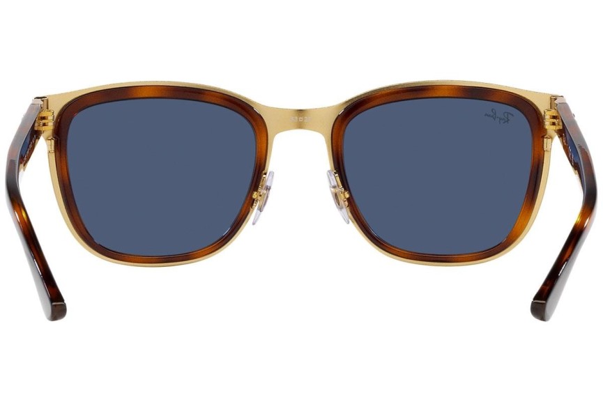 Okulary przeciwsłoneczne Ray-Ban Clyde RB3709 001/80 Kwadratowe Havana