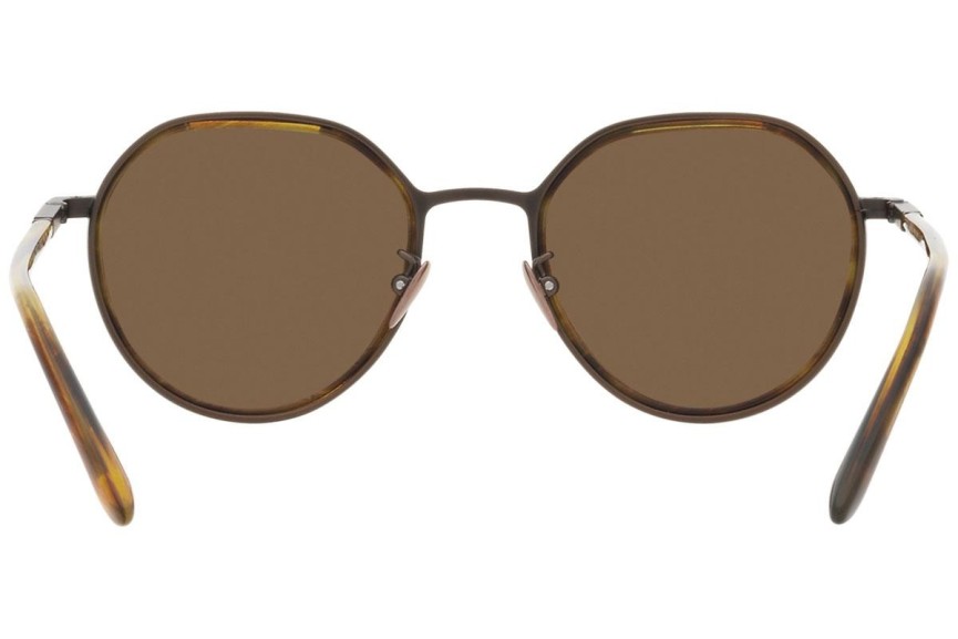 Okulary przeciwsłoneczne Giorgio Armani AR6144 326073 Nieregularny Brązowe