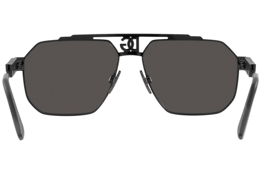 Okulary przeciwsłoneczne Dolce & Gabbana DG2294 01/87 Pilotki (Aviator) Czarne