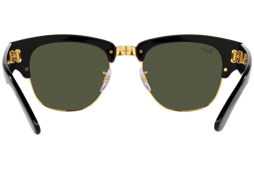 Okulary przeciwsłoneczne Ray-Ban Mega Clubmaster RB0316S 901/31 Browline Czarne