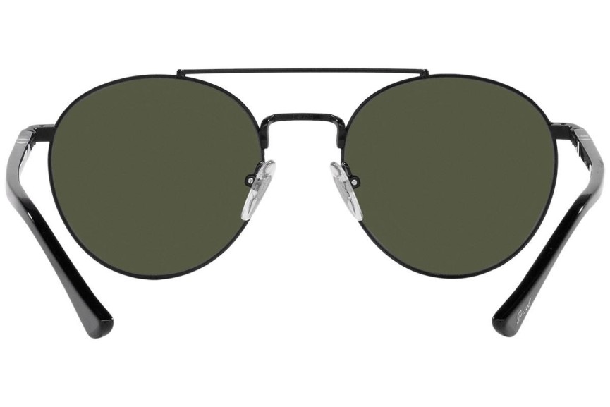 Okulary przeciwsłoneczne Persol PO1011S 107831 Pilotki (Aviator) Czarne