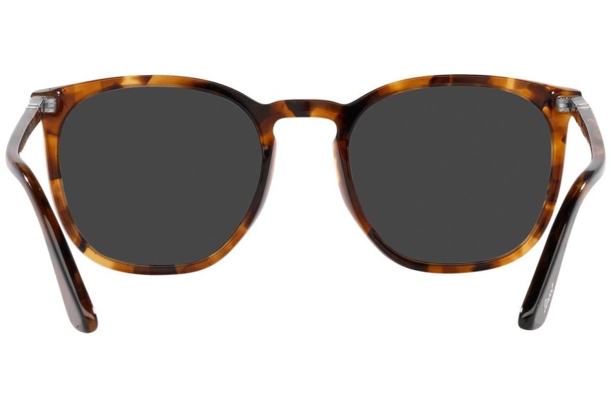 Okulary przeciwsłoneczne Persol PO3316S 110248 Polarized Kwadratowe Havana