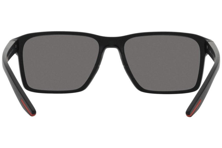 Okulary przeciwsłoneczne Prada Linea Rossa PS05YS DG002G Polarized Prostokątne Czarne