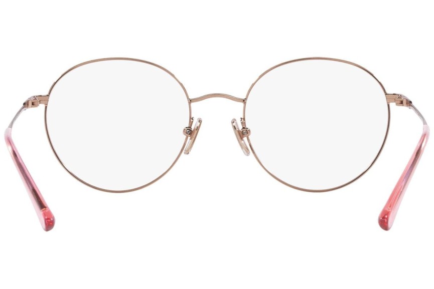 Okulary korekcyjne Vogue Eyewear VO4177 5152 Okrągłe Brązowe