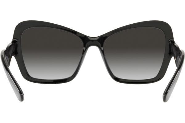 Okulary przeciwsłoneczne Dolce & Gabbana DG6153 501/8G Kocie oczy Czarne