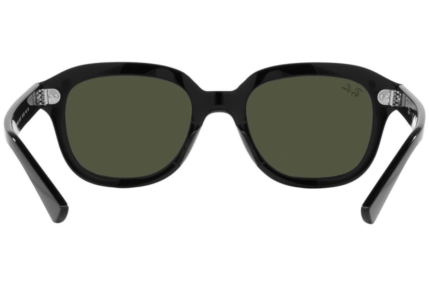 Okulary przeciwsłoneczne Ray-Ban Erik RB4398 901/31 Kwadratowe Czarne