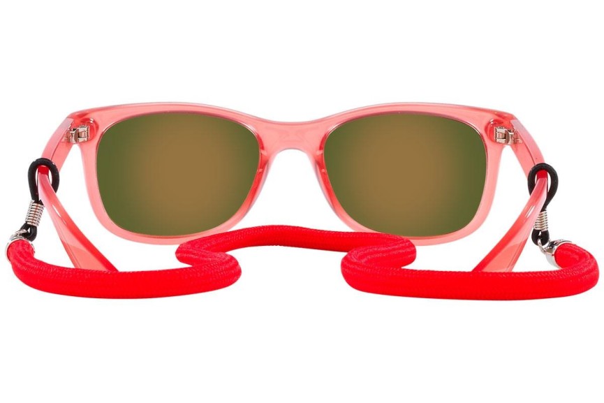 Okulary przeciwsłoneczne Ray-Ban Junior New Wayfarer Junior RJ9052S 7145A8 Kwadratowe Różowe