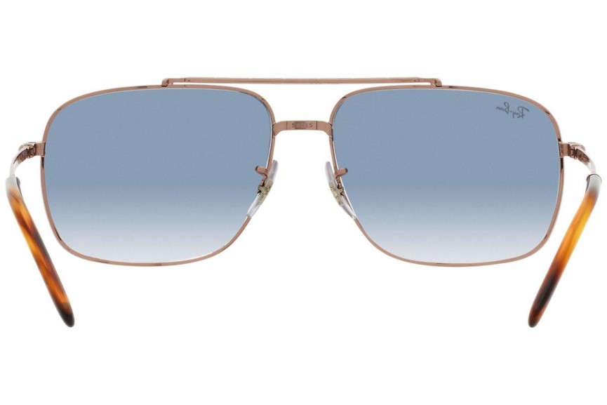 Okulary przeciwsłoneczne Ray-Ban RB3796 92023F Pilotki (Aviator) Brązowe