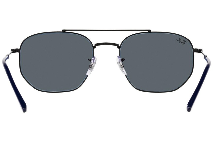 Okulary przeciwsłoneczne Ray-Ban RB3707 9257R5 Pilotki (Aviator) Czarne