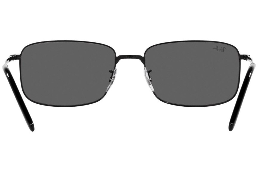 Okulary przeciwsłoneczne Ray-Ban RB3717 002/B1 Prostokątne Czarne