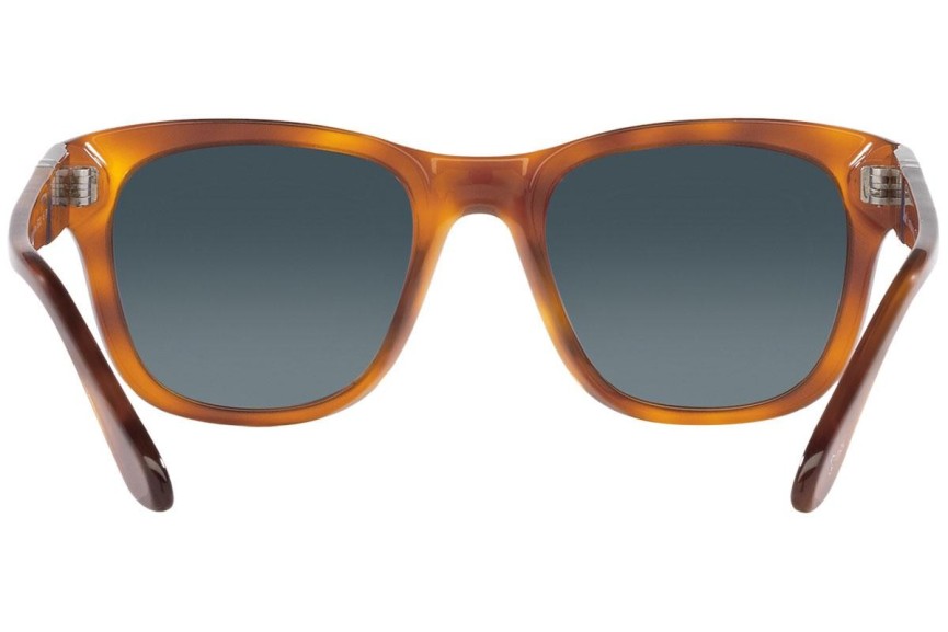 Okulary przeciwsłoneczne Persol PO3313S 96/S3 Polarized Kwadratowe Havana