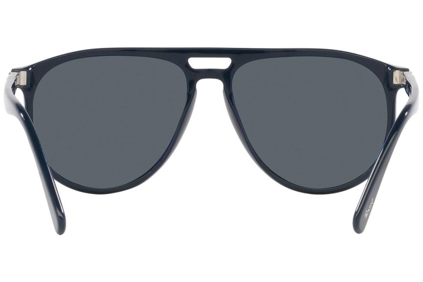 Okulary przeciwsłoneczne Persol PO3311S 1186R5 Pilotki (Aviator) Niebieskie