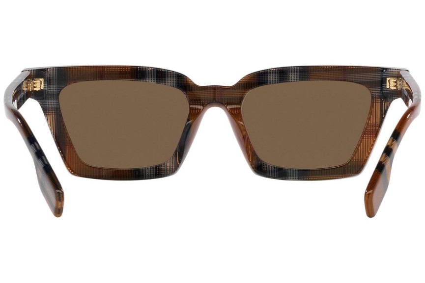 Okulary przeciwsłoneczne Burberry Briar BE4392U 396673 Kwadratowe Brązowe