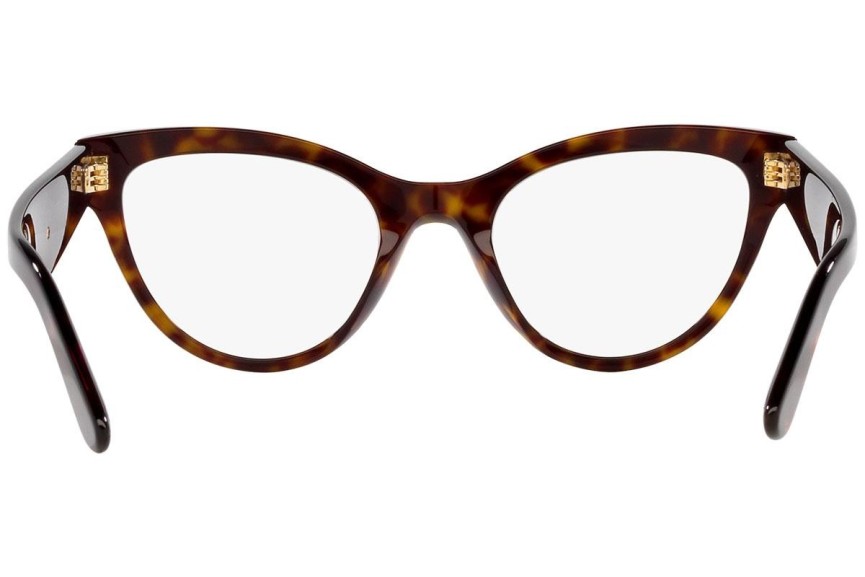 Okulary korekcyjne Dolce & Gabbana DG3372 502 Kocie oczy Havana