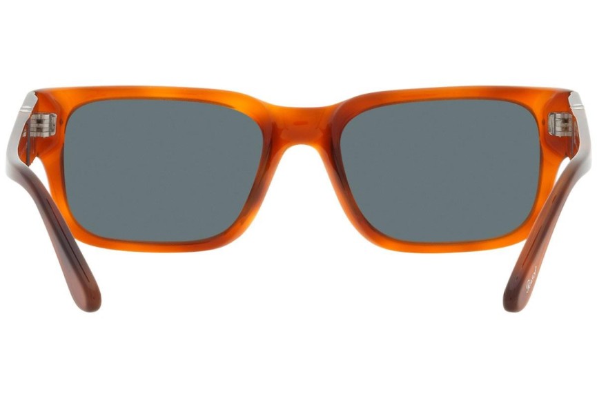 Okulary przeciwsłoneczne Persol PO3315S 96/3R Polarized Prostokątne Havana